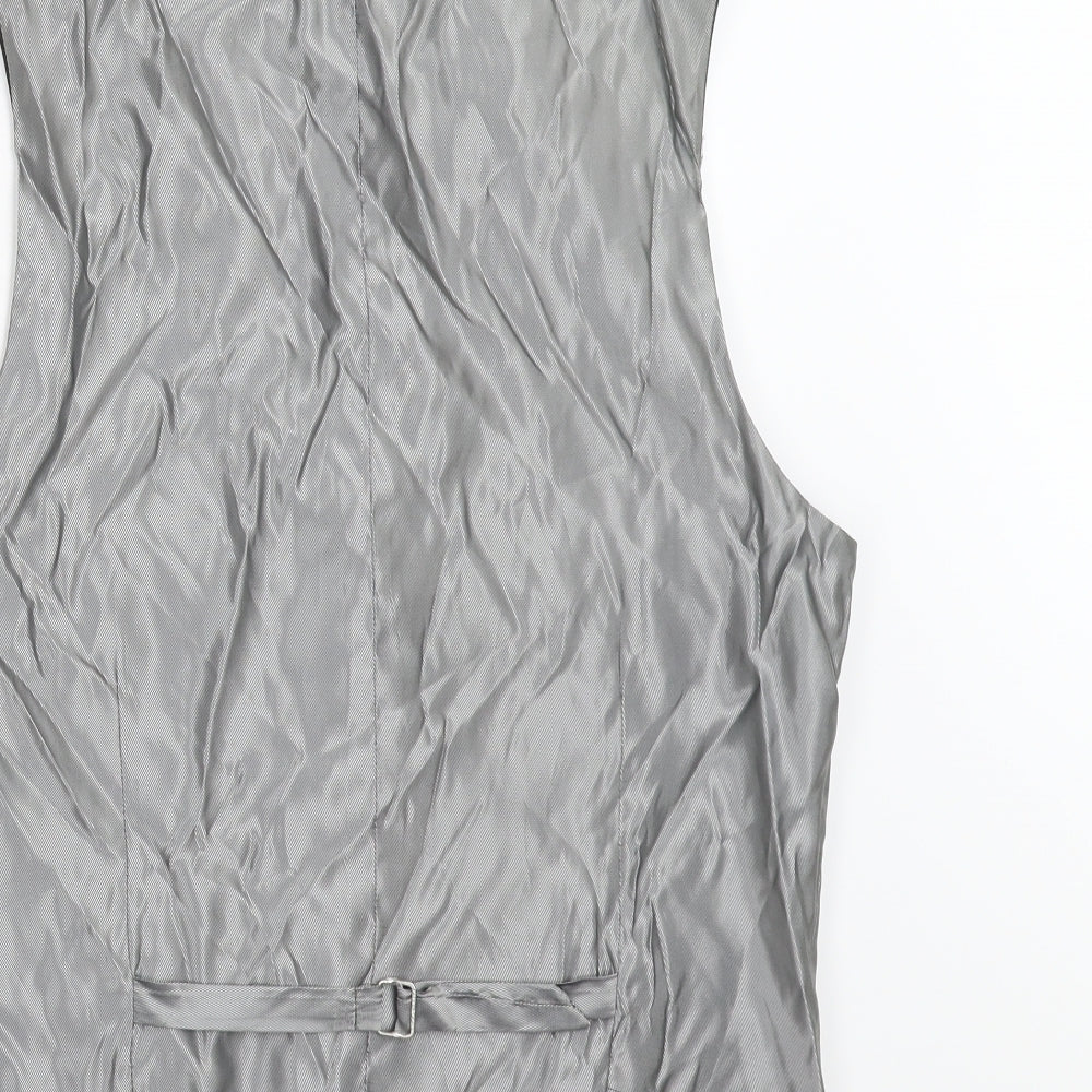 Skopes Womens Grey    Suit Waistcoat Size 38