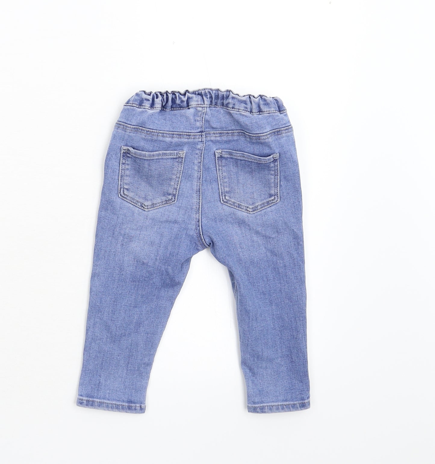 H&M Baby Blue  Denim  Jeans Size 9-12 Months