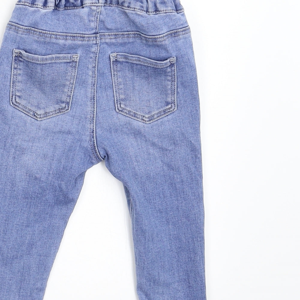 H&M Baby Blue  Denim  Jeans Size 9-12 Months