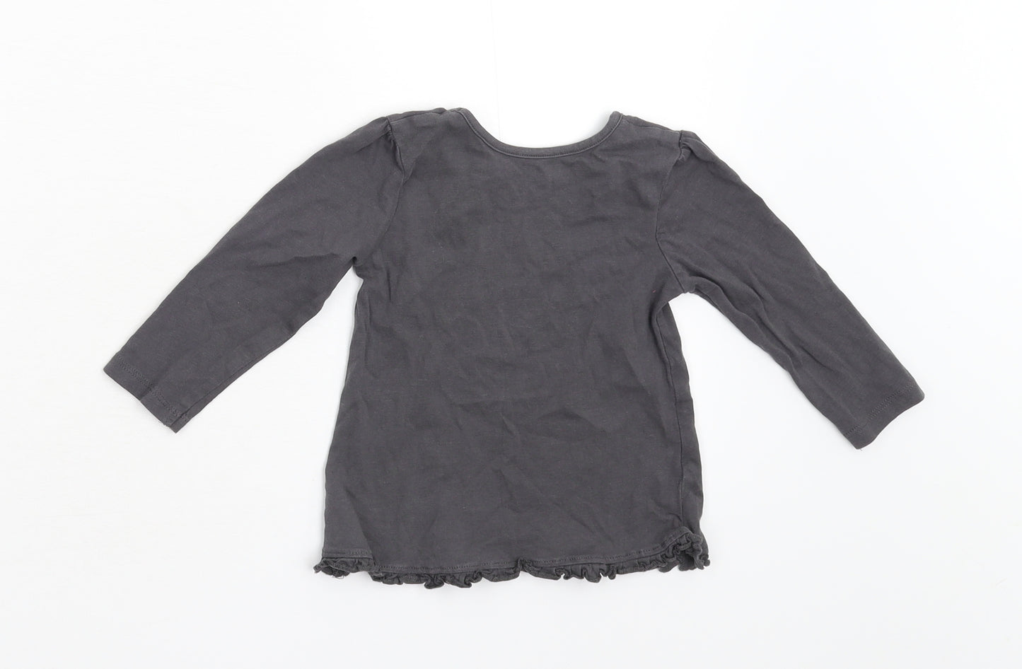 George Baby Grey   Basic T-Shirt Size 9-12 Months