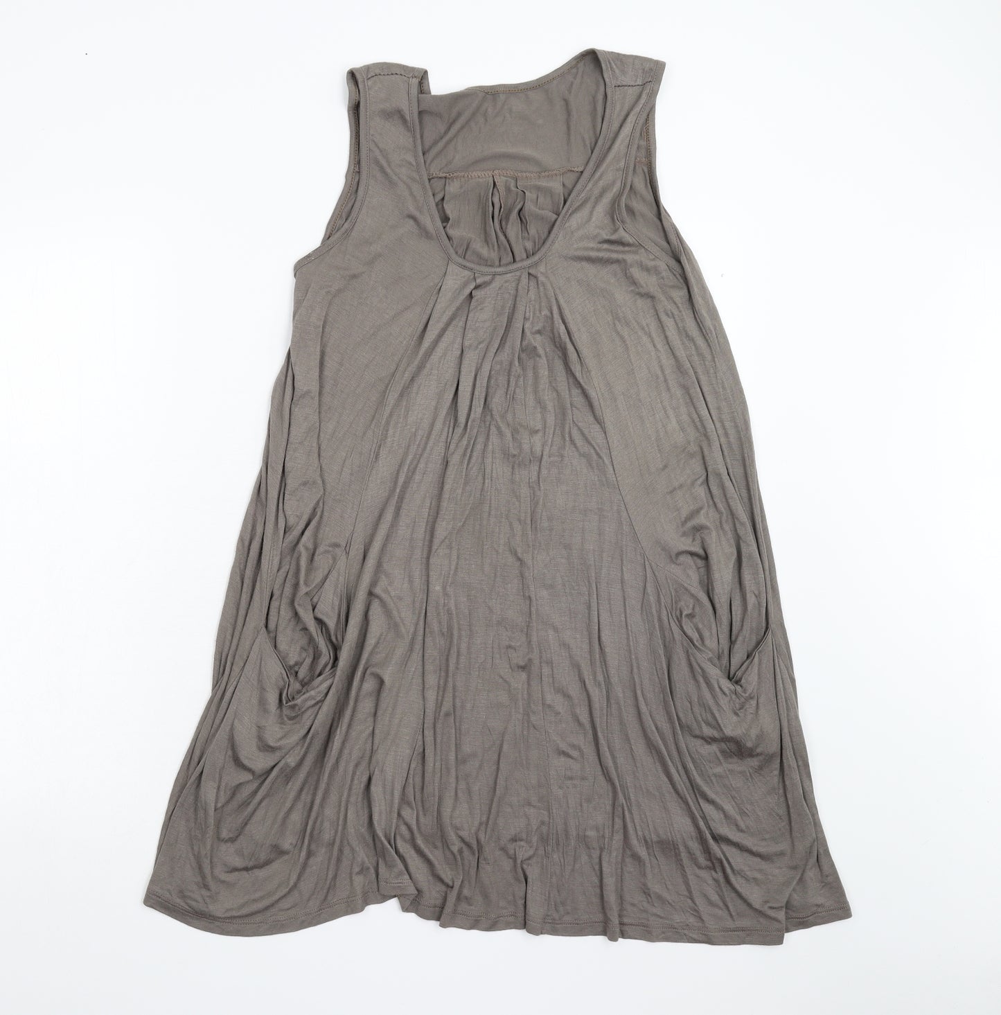 Preworn Womens Brown   T-Shirt Dress  Size M