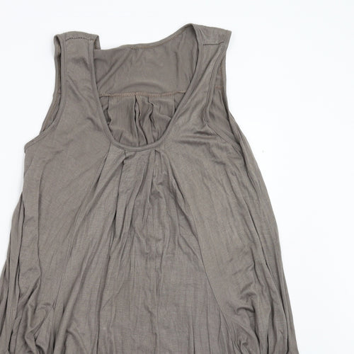Preworn Womens Brown   T-Shirt Dress  Size M