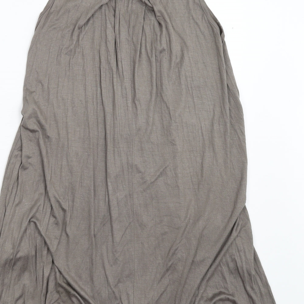 Preworn Womens Brown   T-Shirt Dress  Size M