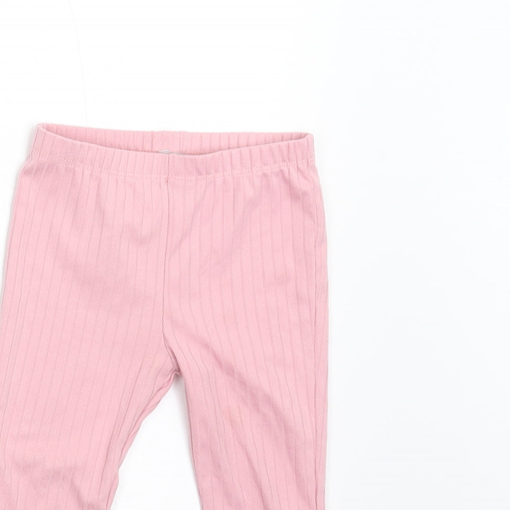 Primark Baby Pink   Sweatpants Leggings Size 12-18 Months