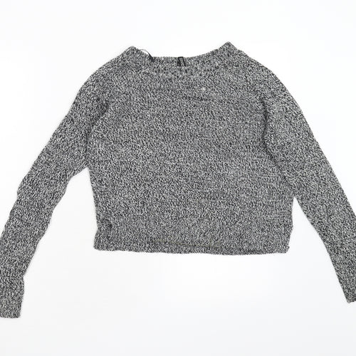 Divided Womens Grey  Knit Pullover Jumper Size XS