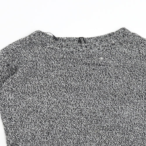 Divided Womens Grey  Knit Pullover Jumper Size XS