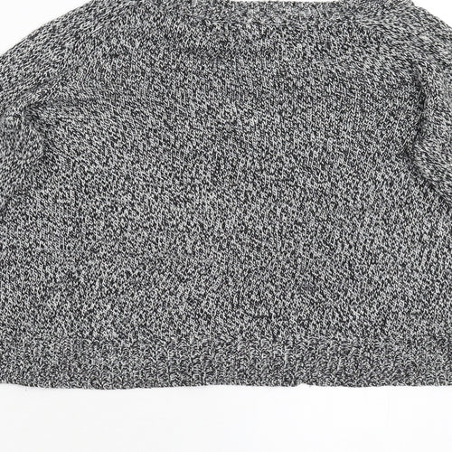Divided Womens Grey  Knit Pullover Jumper Size XS