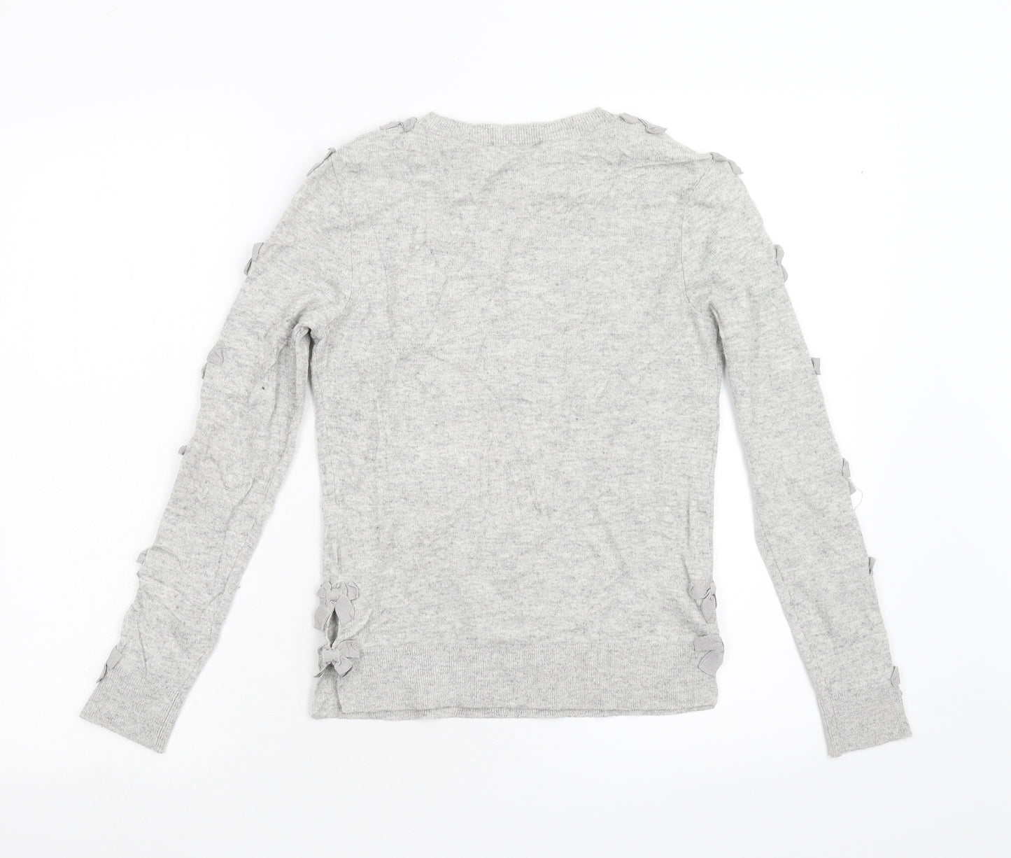 Ted Baker Womens Grey  Knit Pullover Jumper Size XS