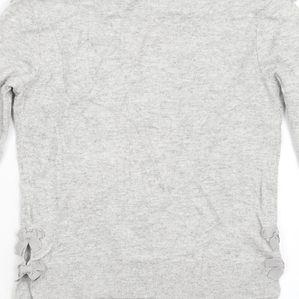 Ted Baker Womens Grey  Knit Pullover Jumper Size XS