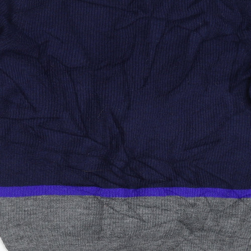 M&S Mens Blue  Knit Pullover Jumper Size M