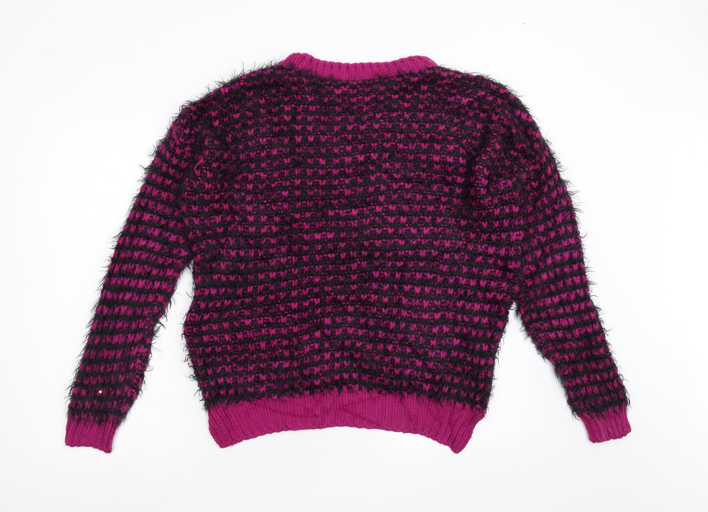 George Womens Pink  Knit Pullover Jumper Size 10