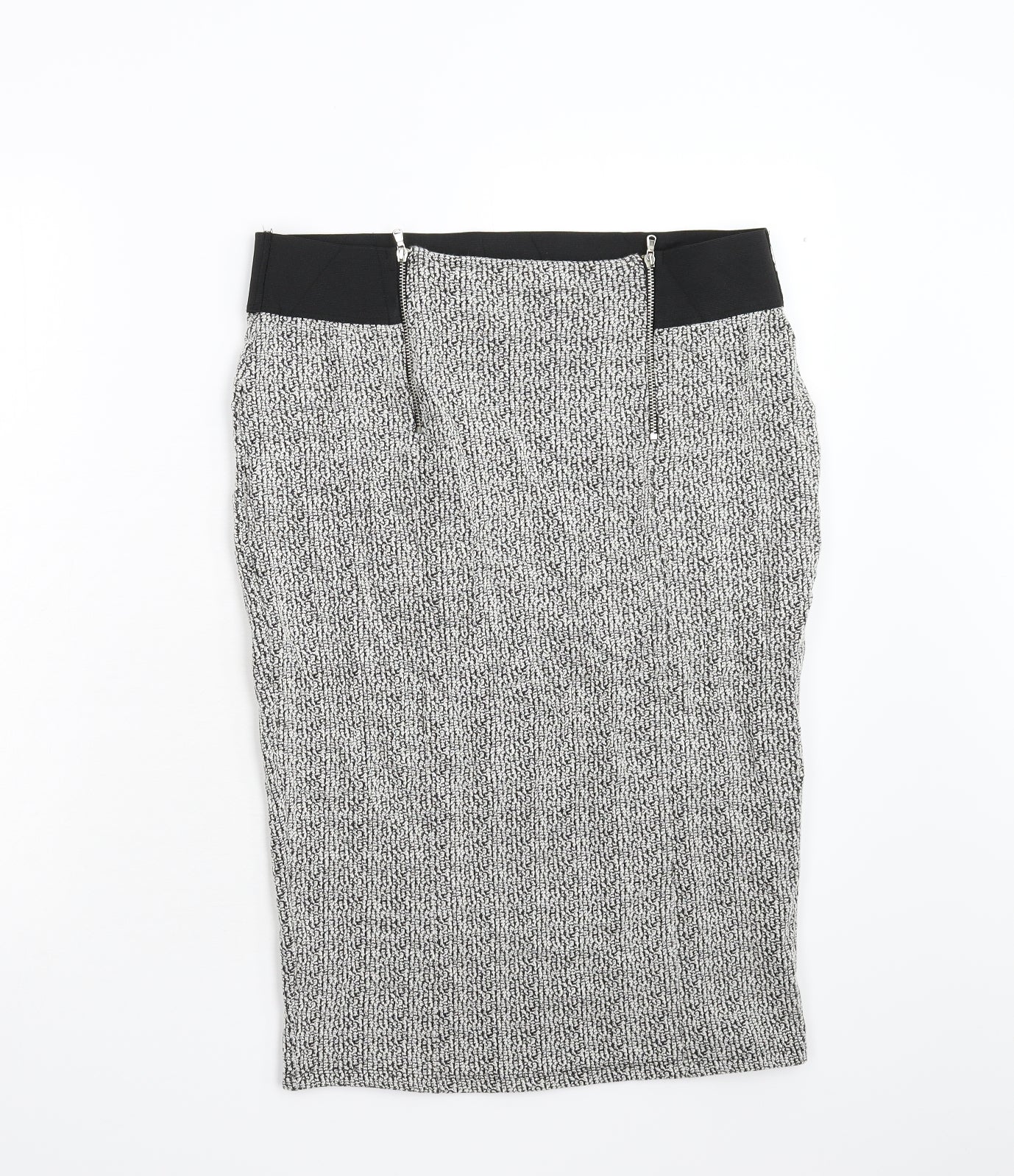 F&F Womens Grey   Straight & Pencil Skirt Size 14