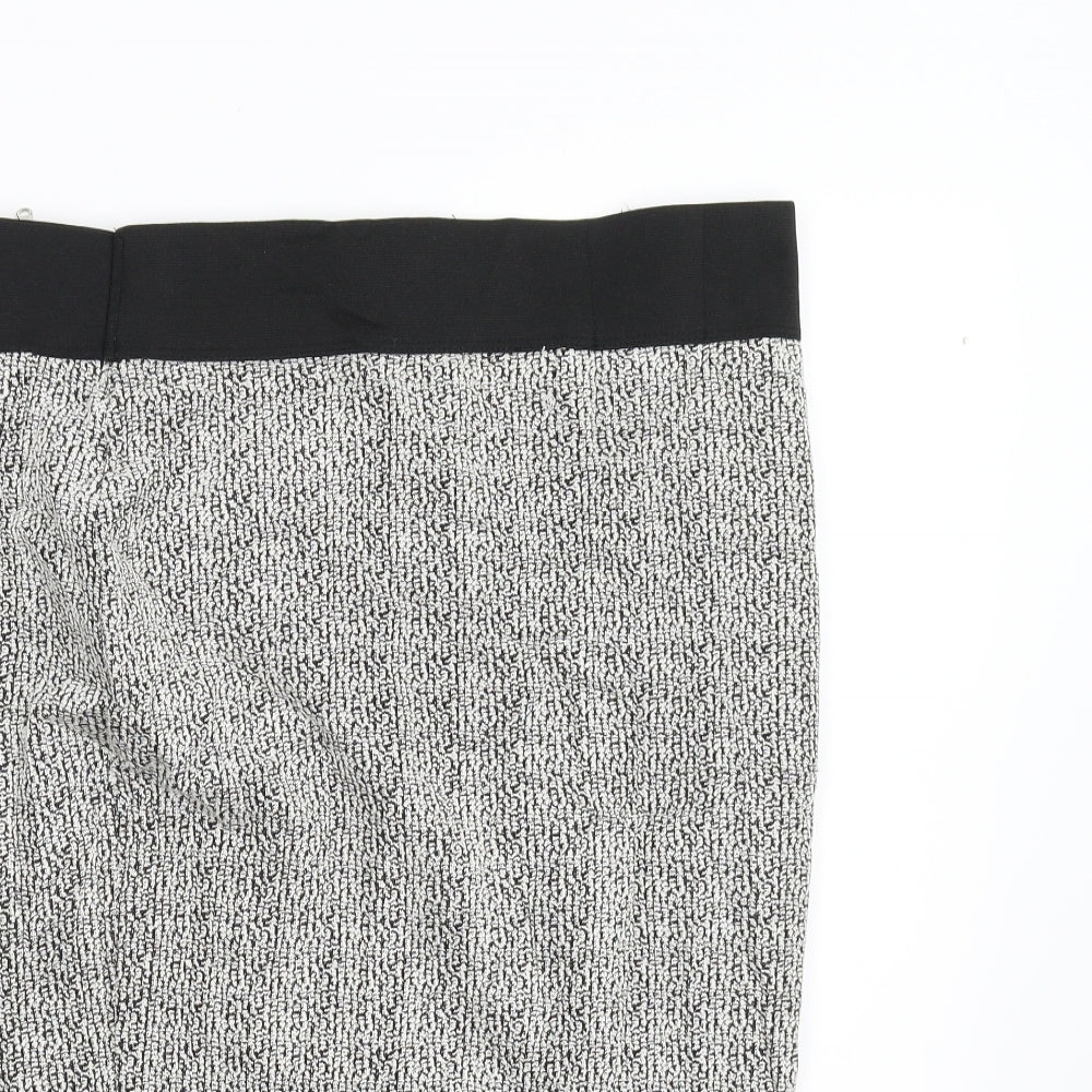 F&F Womens Grey   Straight & Pencil Skirt Size 14