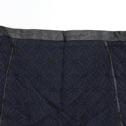 F&F Womens Blue   Mini Skirt Size 6