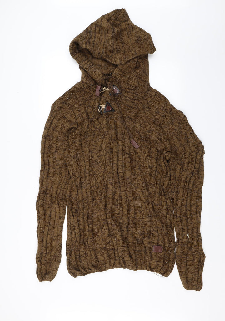 Preworn Womens Brown   Pullover Hoodie Size XL
