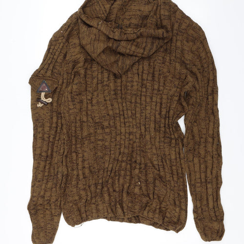 Preworn Womens Brown   Pullover Hoodie Size XL