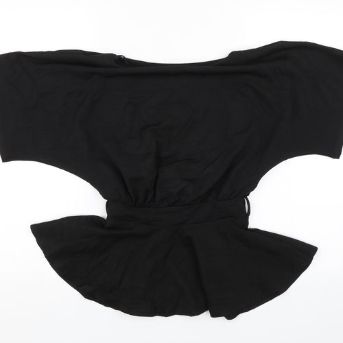 New Look Womens Black   Basic Blouse Size 8