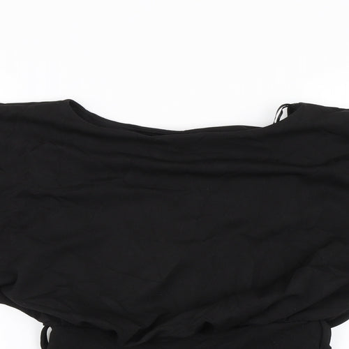 New Look Womens Black   Basic Blouse Size 8