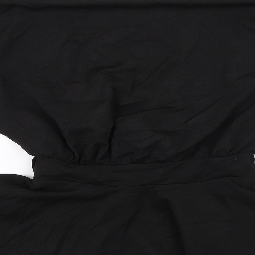 New Look Womens Black   Basic Blouse Size 8