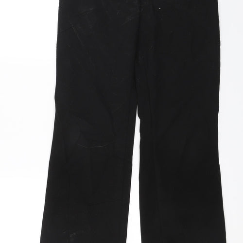 Topshop Womens Black   Dress Pants Trousers Size 8 L26 in