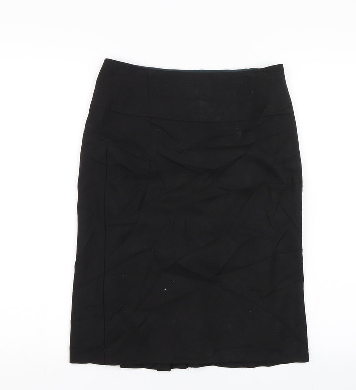 NEXT Womens Black Straight & Pencil Skirt Size 8