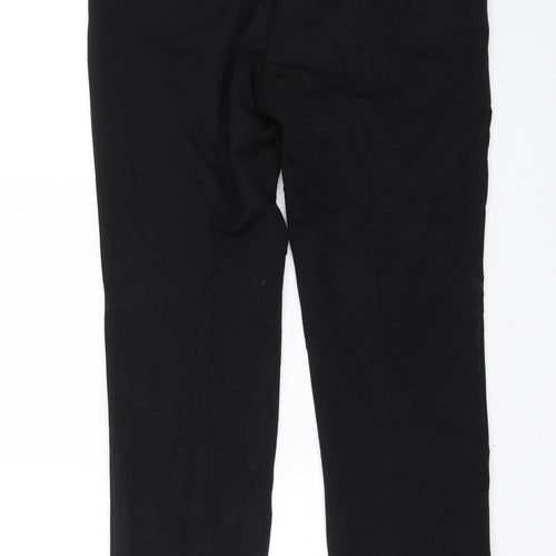 M&S Womens Black   Dress Pants Trousers Size 12 L26 in