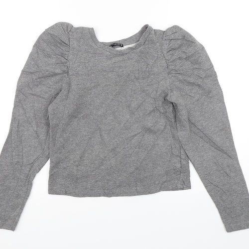 Zara Womens Grey   Pullover Jumper Size S