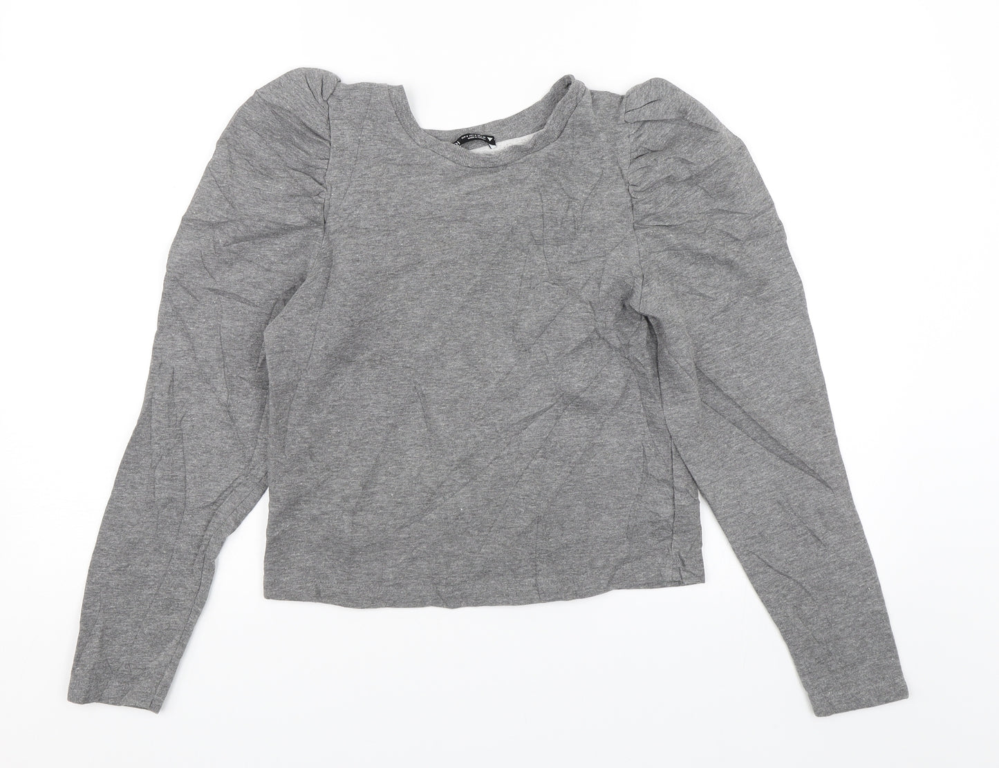Zara Womens Grey   Pullover Jumper Size S