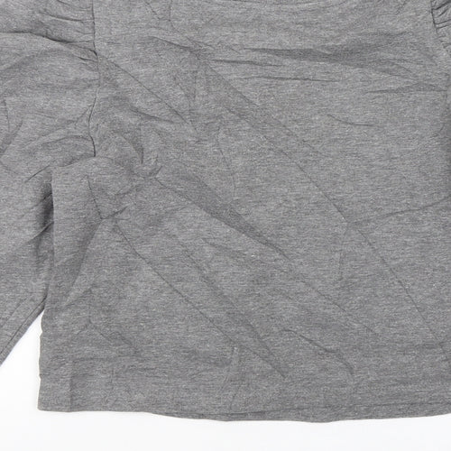 Zara Womens Grey   Pullover Jumper Size S