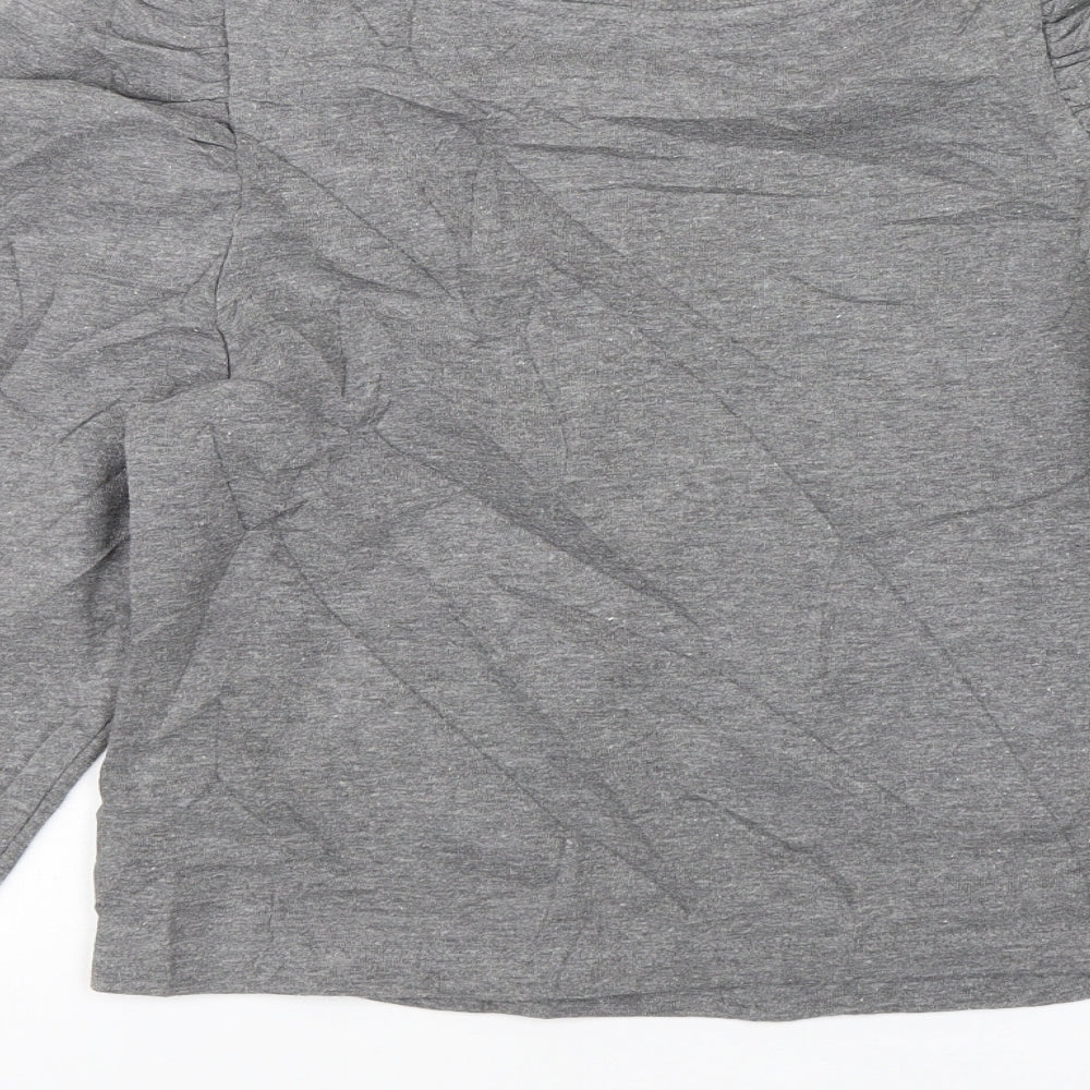 Zara Womens Grey   Pullover Jumper Size S
