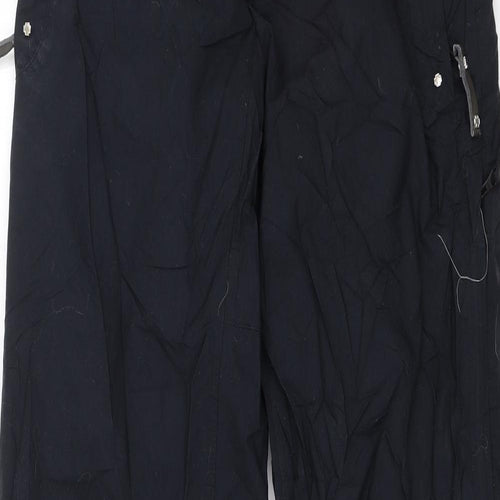 DNA Womens Black   Snow Pants Trousers Size 8 L27 in