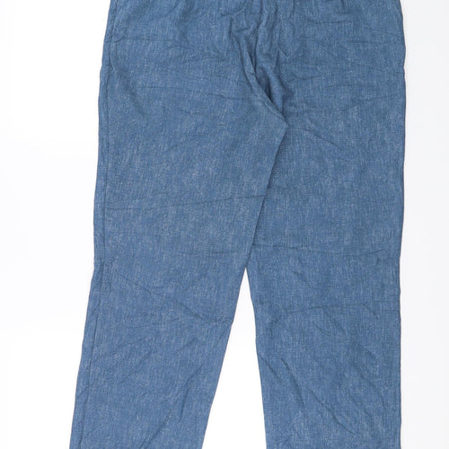 Preworn Womens Blue   Chino Trousers Size 29 in L27 in