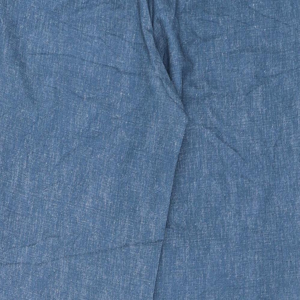 Preworn Womens Blue   Chino Trousers Size 29 in L27 in