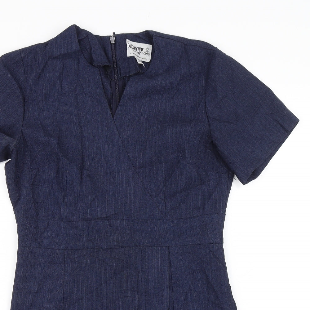 Buttercups Womens Blue   Shift  Size 8