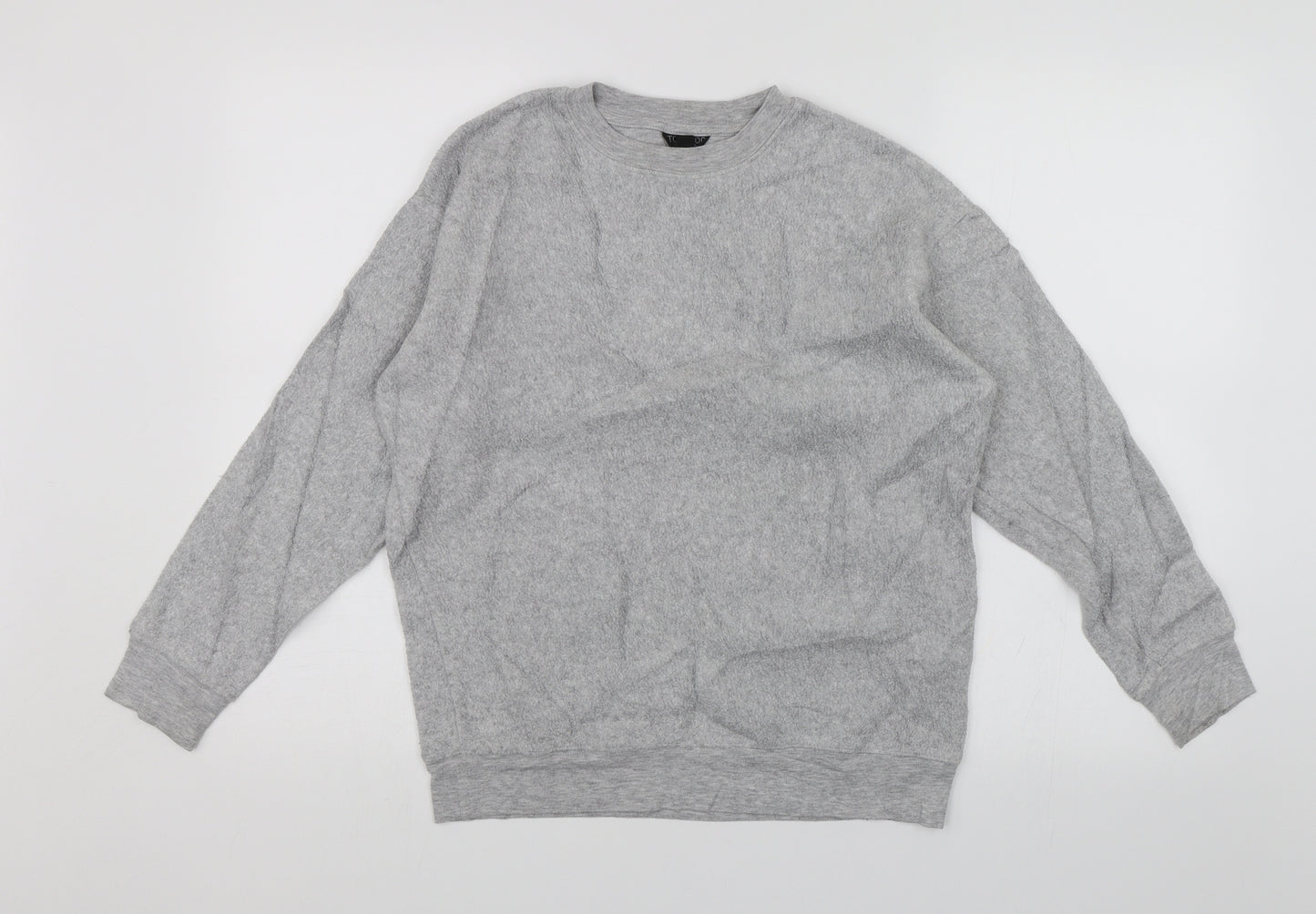 Topshop Womens Grey   Pullover Jumper Size 6