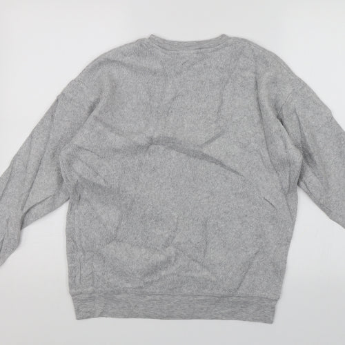Topshop Womens Grey   Pullover Jumper Size 6