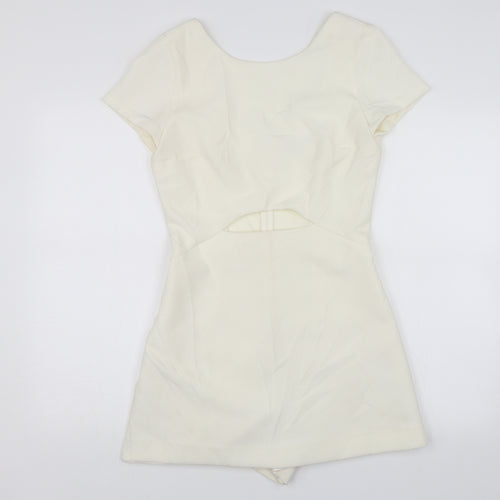 Zara Womens White   Skirt/ Skort Set One-Piece Size M