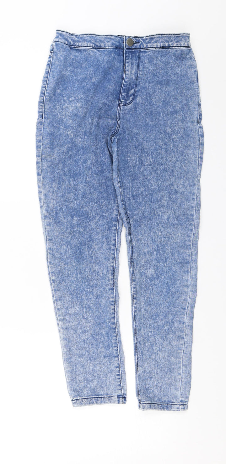 Denim & Co. Girls Blue Skinny Jeans Size 12-13 Years
