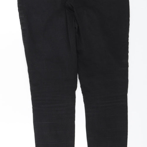 Miss Denim Womens Black  Denim Skinny Jeans Size 14 L27 in