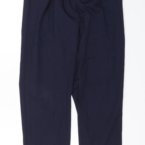 EC Womens Blue   Capri Trousers Size 24 in L27 in