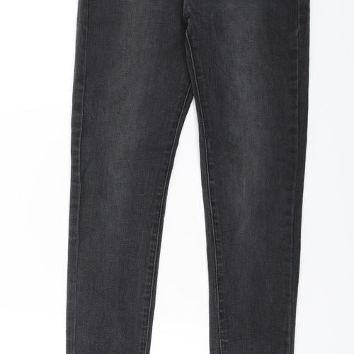 By Sasha Womens Black  Denim Skinny Jeans Size 8 L28 in