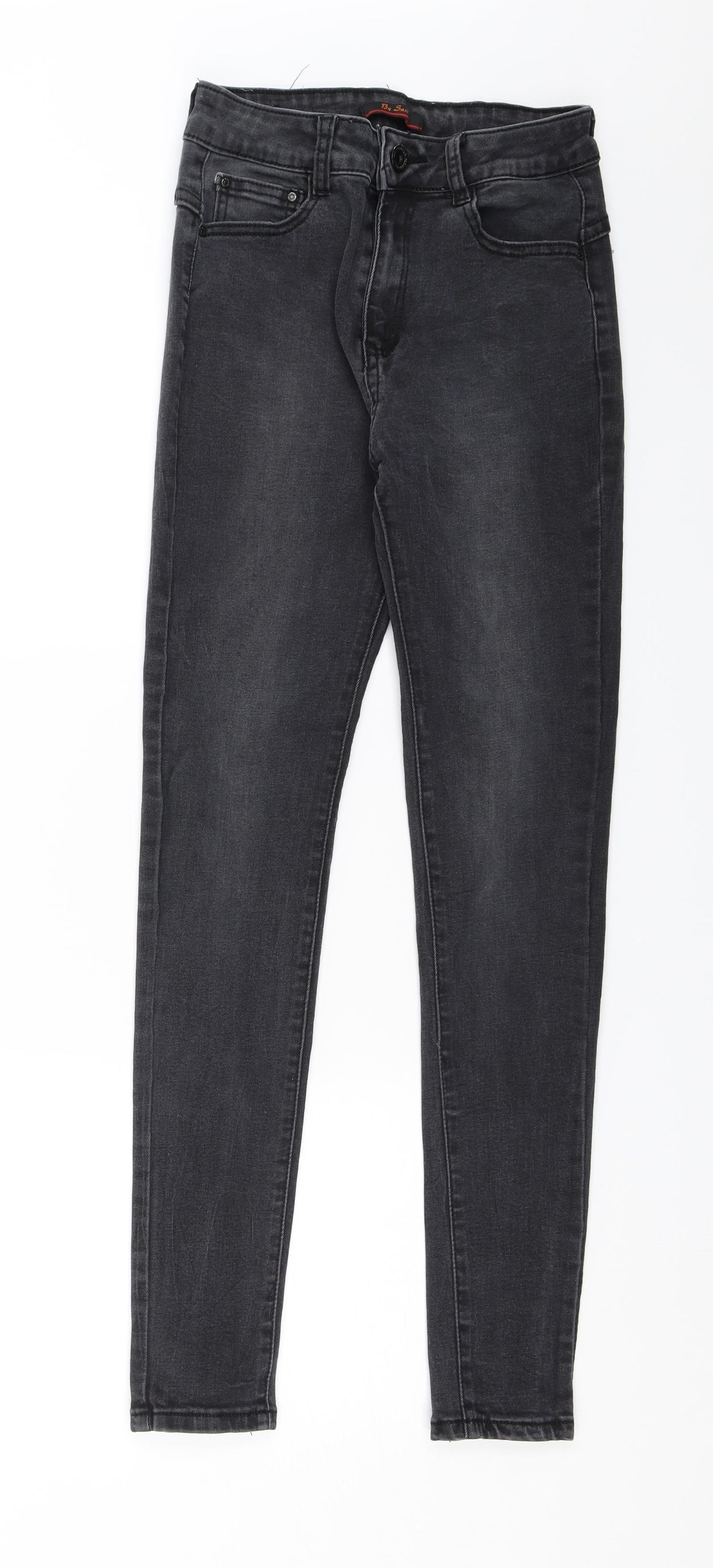 By Sasha Womens Black  Denim Skinny Jeans Size 8 L28 in