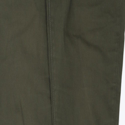 Yes Yes Womens Green   Skinny Jeans Size 12 L28 in