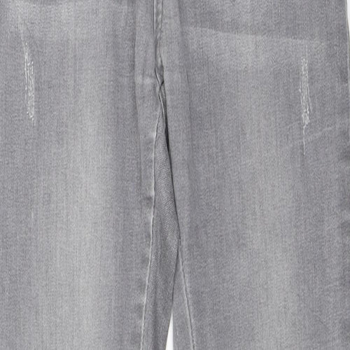 Gold SK Womens Grey  Denim Skinny Jeans Size 10 L26 in
