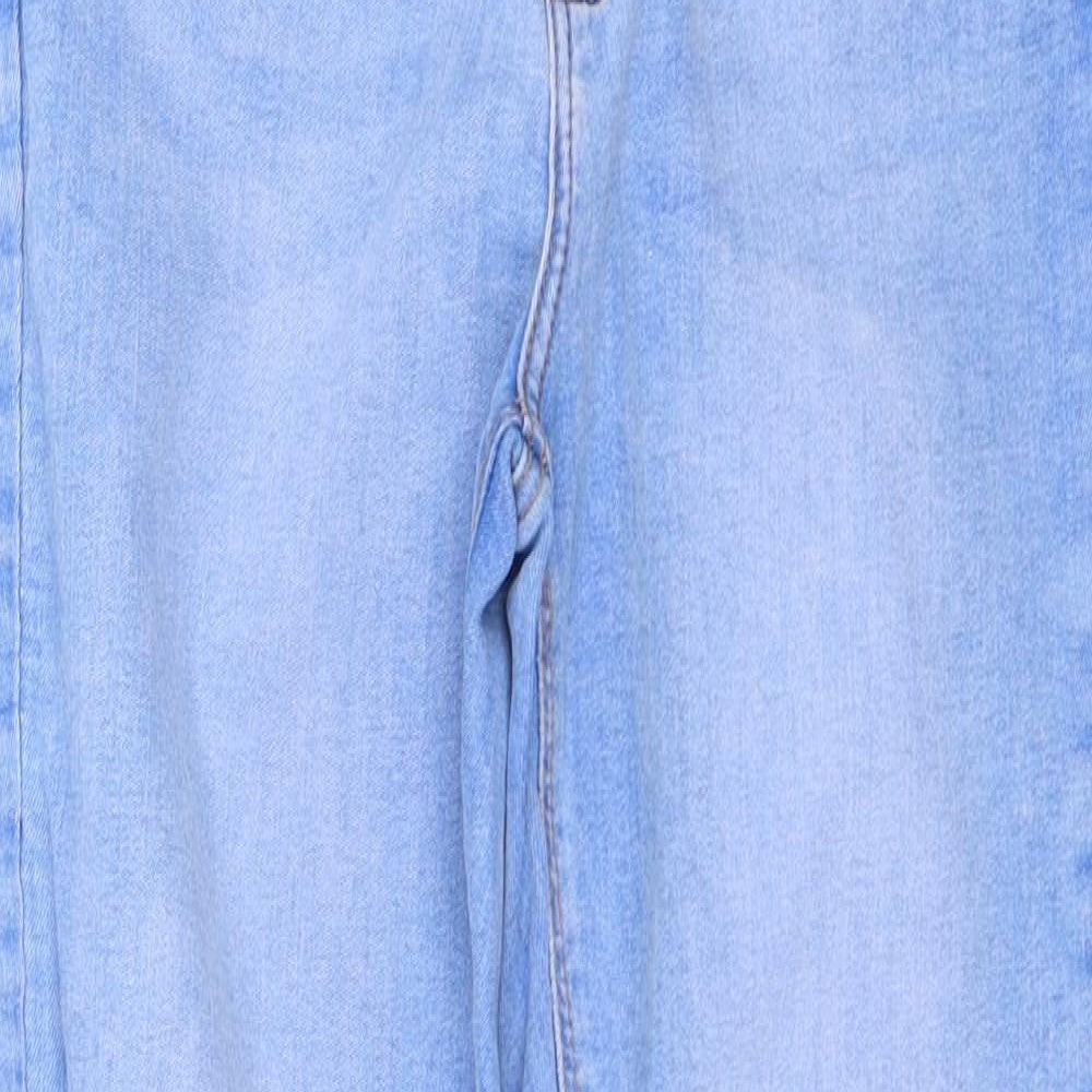 Denim & Co. Womens Blue  Denim Skinny Jeans Size 12 L25 in