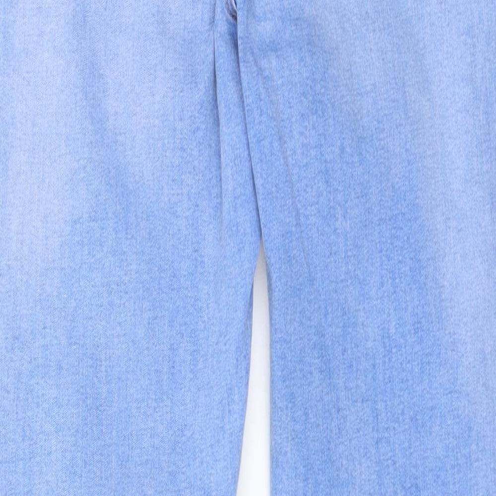 Denim & Co. Womens Blue  Denim Skinny Jeans Size 12 L25 in
