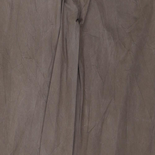 Papaya Womens Brown   Chino Trousers Size 14 L27 in