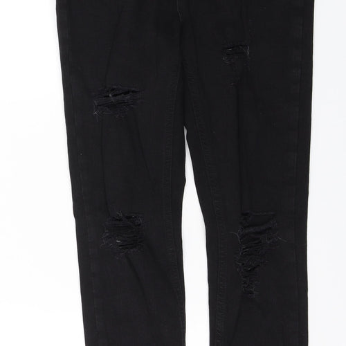 Denim Co Womens Black  Denim Skinny Jeans Size 12 L27 in