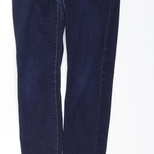 Denim & Co. Womens Blue   Skinny Jeans Size 12 L27 in
