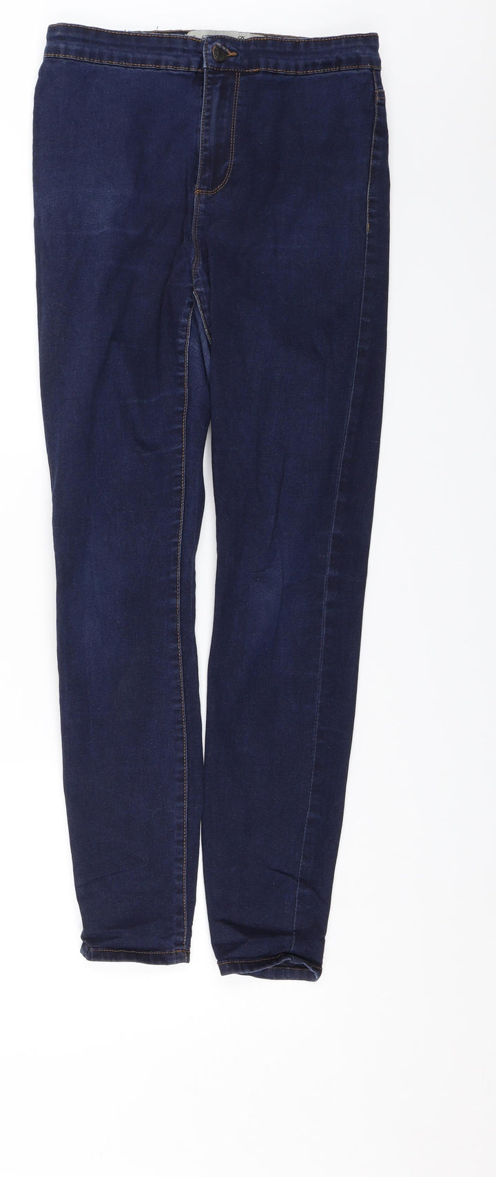 Denim & Co. Womens Blue Skinny Jeans Size 12 L27 in